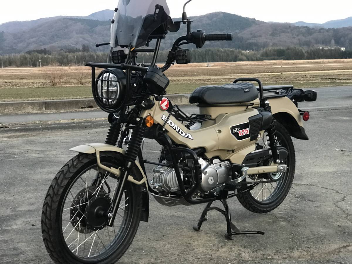 ホンダ CT125 ハンターカブ DIABLOカスタム 低走行1855km タイ仕様