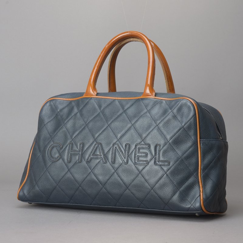 レア品シャネルCHANEL スパラインマトラッセボストンバッグハンド6番台