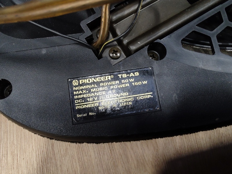 carrozzeria パイオニア カロッツェリア TS-A9 置き型スピーカー carrozzeria パイオニア カロッツェリア TS-A9 置き型スピーカー