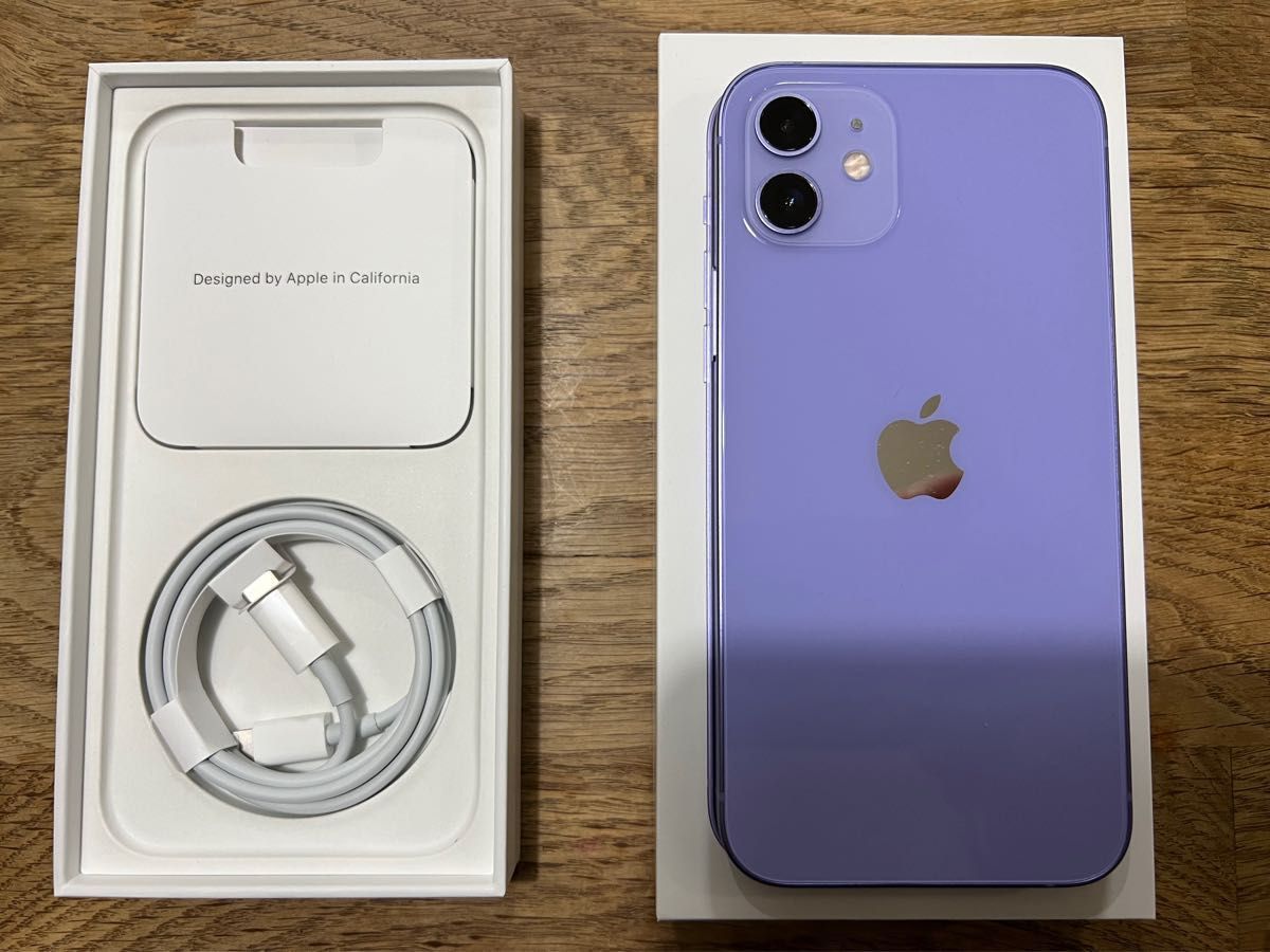 美品 iPhone 12 128GB パープル SIMフリー|PayPayフリマ