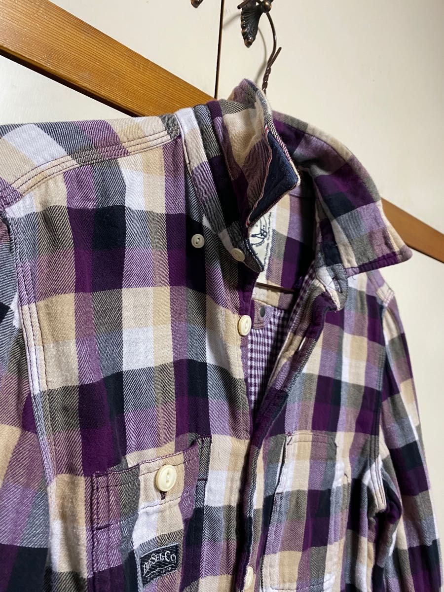 ほぼ未使用】DIESEL ディーゼル ネルシャツ長袖|Yahoo!フリマ ほぼ未使用】DIESEL ディーゼル ネルシャツ長袖|Yahoo!フリマ