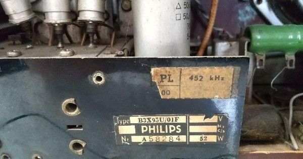 極希少】海外製 アンティーク PHILIPS フィリップス 真空管 ラジオ