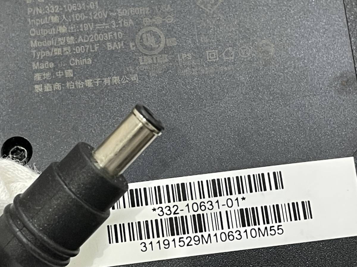 *[AC adaptor ]NETGEAR( net gear ) output :DC19V 3.16A product number :AD2003F10* operation goods postage 210 jpy ~
