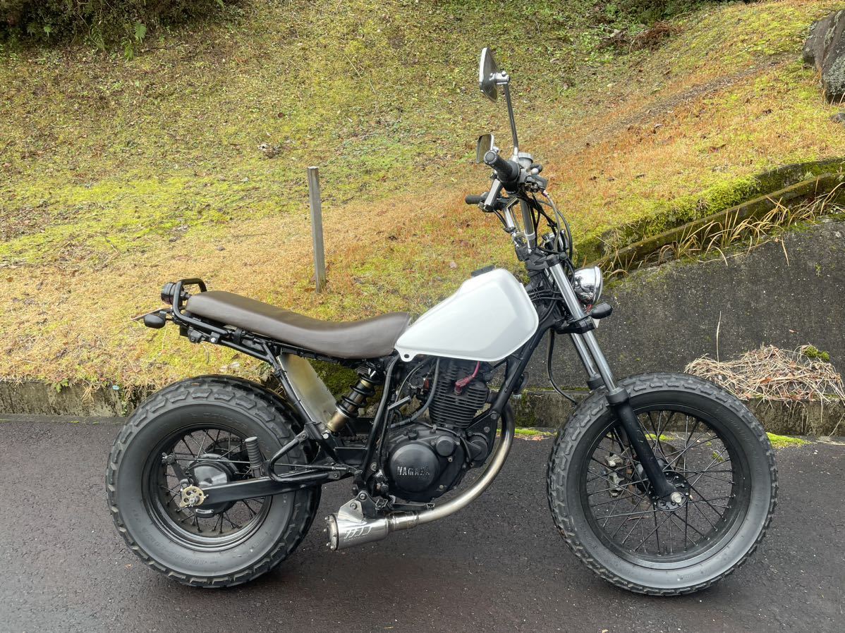 即納!最大半額! ヤマハ tw125 車体 実働 機関好調 スカチューン仕様