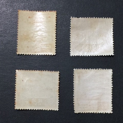 戦前記念切手 満州国皇帝御来訪 4種完揃 未使用 NHの画像2