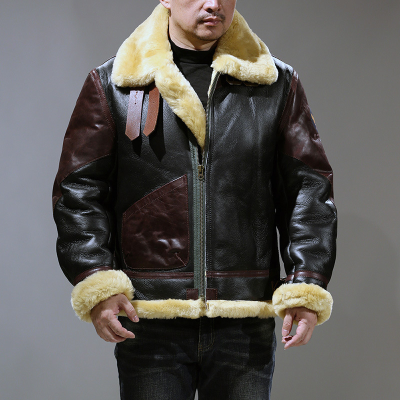 中田商店 B-3大戦モデルフライトジャケット ボマー ムートン 羊革