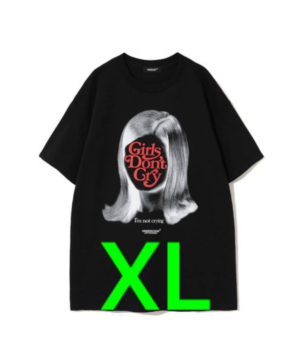 Lサイズ Girls Don't Cry Undercover tシャツ 黒 Lサイズ Girls Don't Cry Undercover tシャツ 黒