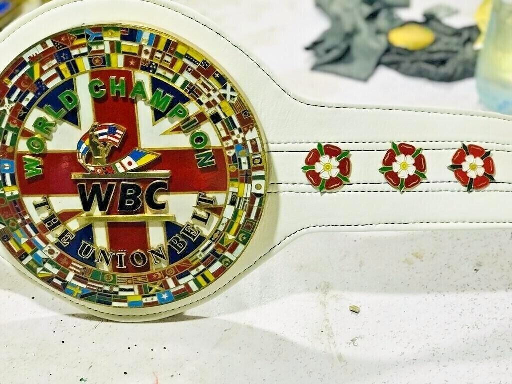 海外　限定品　送料込み ボクシング　WBC World Championship Boxing チャンピオン　優勝　ベルト　高品質　等身大サイズ　レプリカ 　18_画像1