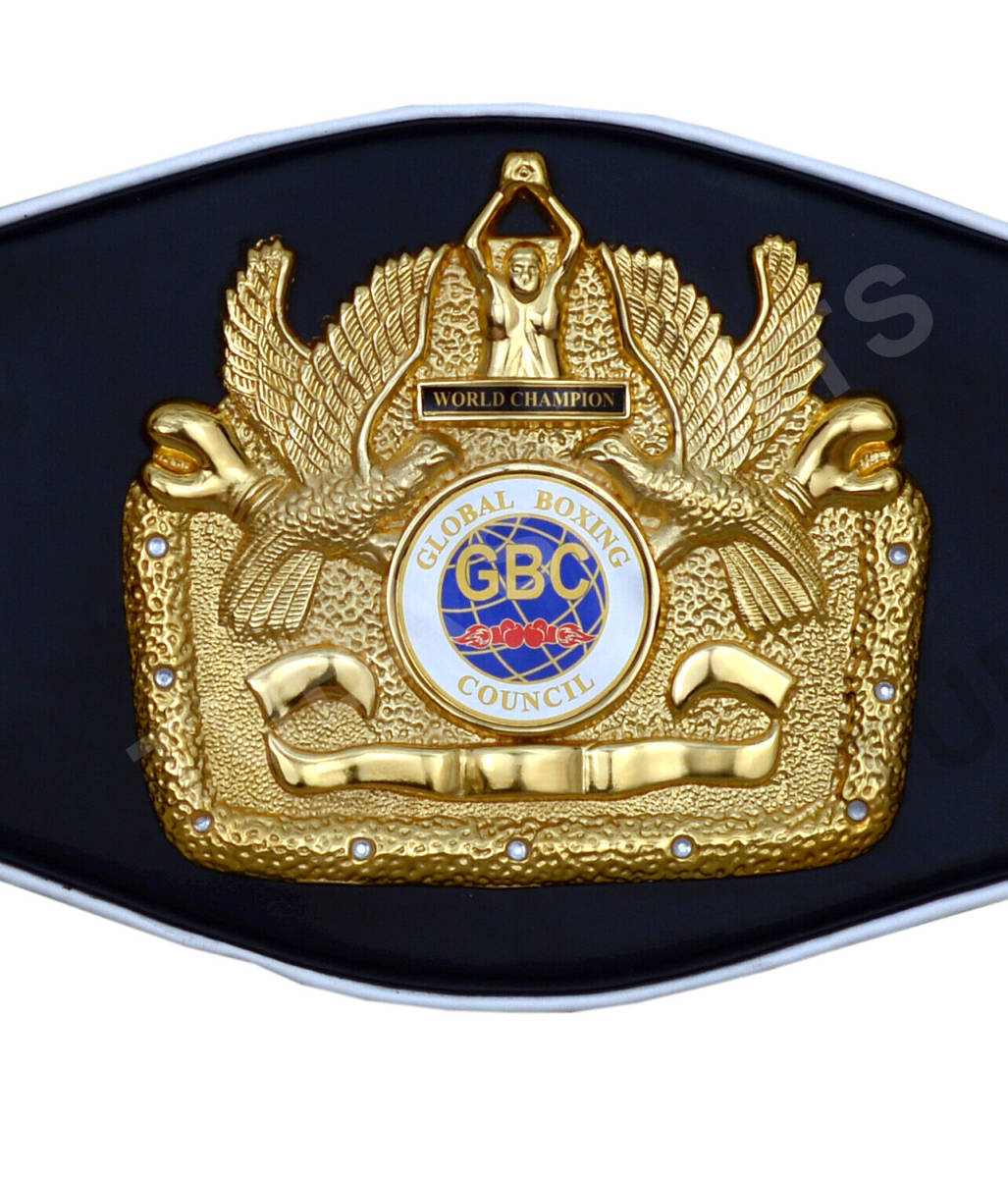 海外　限定品　送料込み　GBC Global Boxing council　ボクシング　ChampionshipBoxingBelt チャンピオン　優勝　ベルト　高品質　レプリカ_画像1