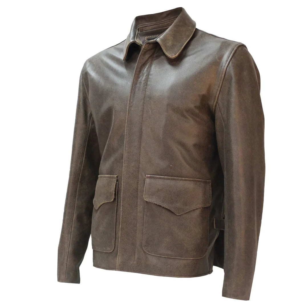 海外 送料込み インディ・ジョーンズ レイダース 失われたアーク 高級本革 レザージャケット サイズ各種 Wested Leather Co社