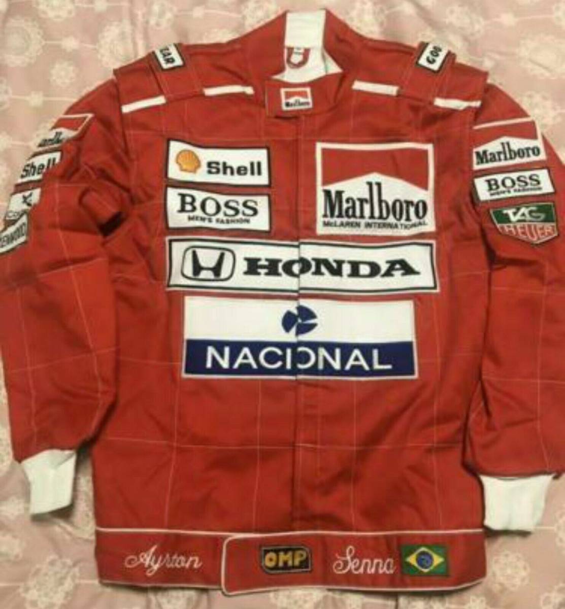 海外 限定品 送料込み アイルトン・セナ Ayrton Senna F1 レーシングジャケット サイズ各種 7の画像1