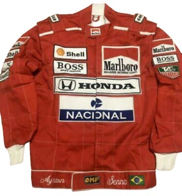 海外　限定品　送料込み　アイルトン・セナ　Ayrton Senna　F1 レーシングジャケット　サイズ各種 5