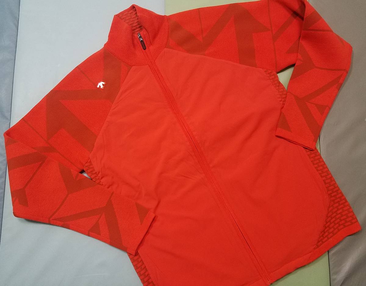 DESCENTE GOLF デサント ジャガードセーター グラフィック 未使用 限定