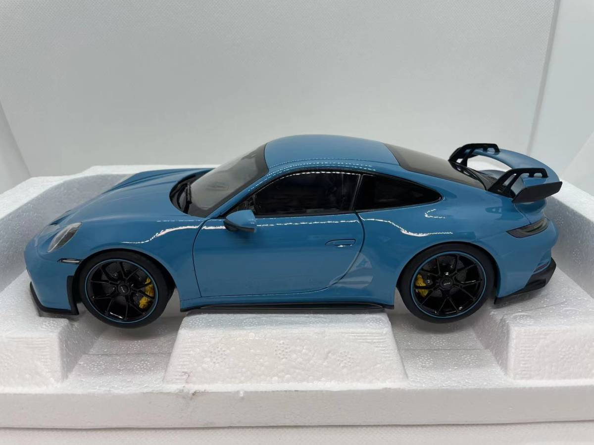 最終値下げ品 ノレブ 1/18 ポルシェ NOREV Porsche 911 GT3 2021 187614 Blue J02-02-009-2