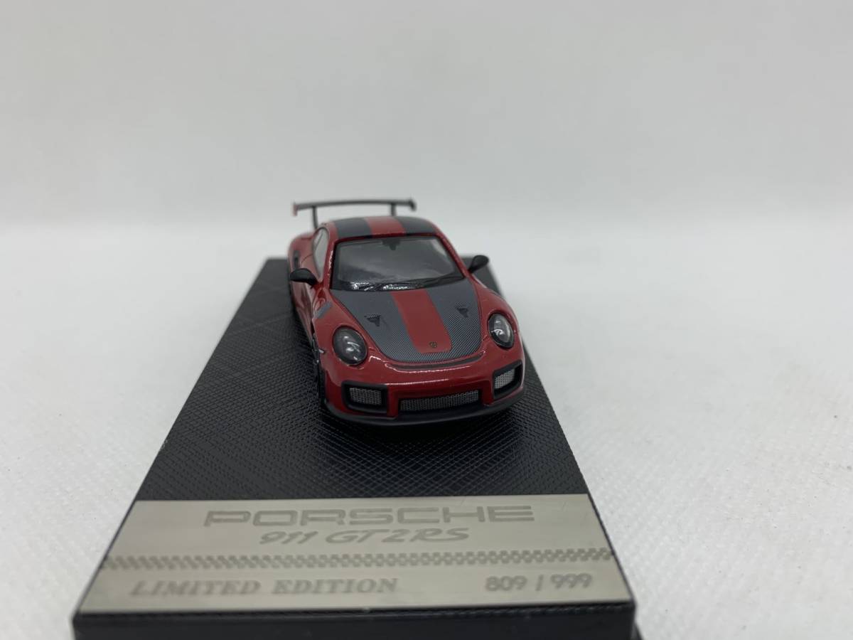 Porsche特注 1/64 ポルシェ Porsche 911 GT2 RS レッド J04-R-228_画像5