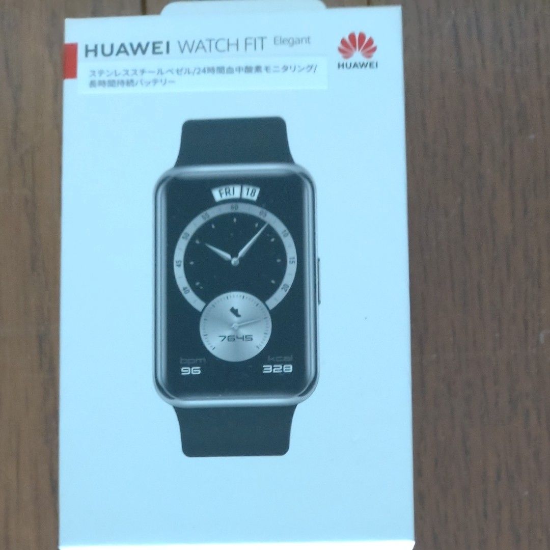 HUAWEI WATCH FIT エレガントエディション ミッドナイトブラック