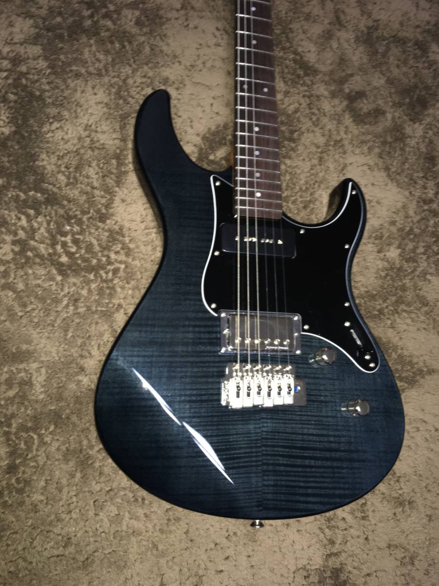 自宅で試着 YAMAHA PACIFICA 212VFM (TBL) ぼっちざろっく 調整品 おもちゃ・ホビー・グッズ 