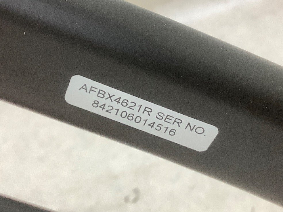 アルインコ フィットネスバイク クロス AFBX4621 通電のみ確認済 分解して発送となります 中古品 ACBの画像6