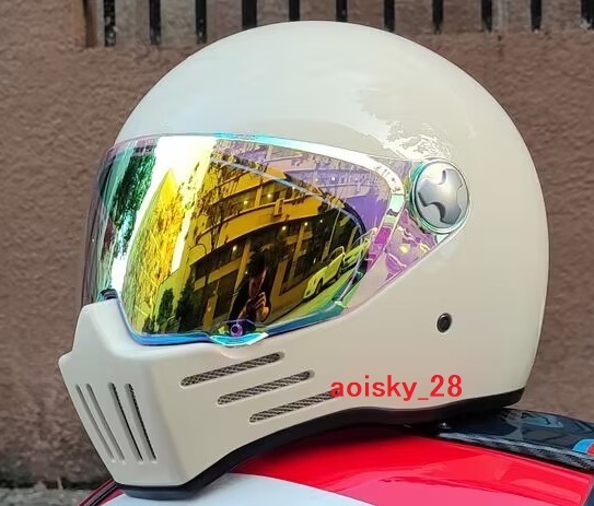 新品　バイク オンロード フルフェイスヘルメット ジェット ヘルメット シールド ★ M L XL 2XL サイズ、選択可　　Lサイズ _画像8