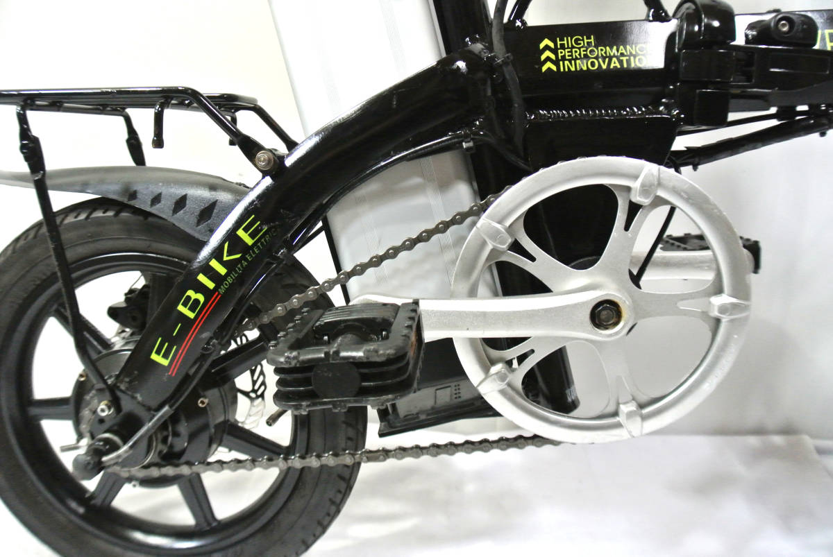 01-005 1円~ WBLDDC ディスク式 E-BIKE MTB 折り畳み電動自転車