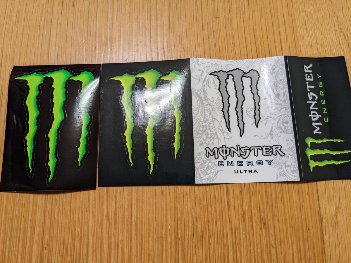 激安 モンスターエナジー ステッカー２シートセット（計6枚）+おまけ１枚 ＭＯＮＳＴＥＲ ＥＮＥＲＧＹ｜PayPayフリマ