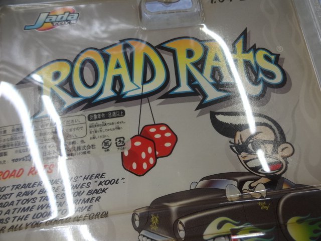 ★未開封 Jada Toys Road Rats '62 CADILLAC 1:64 キャデラック ミニカーグッズ_画像7