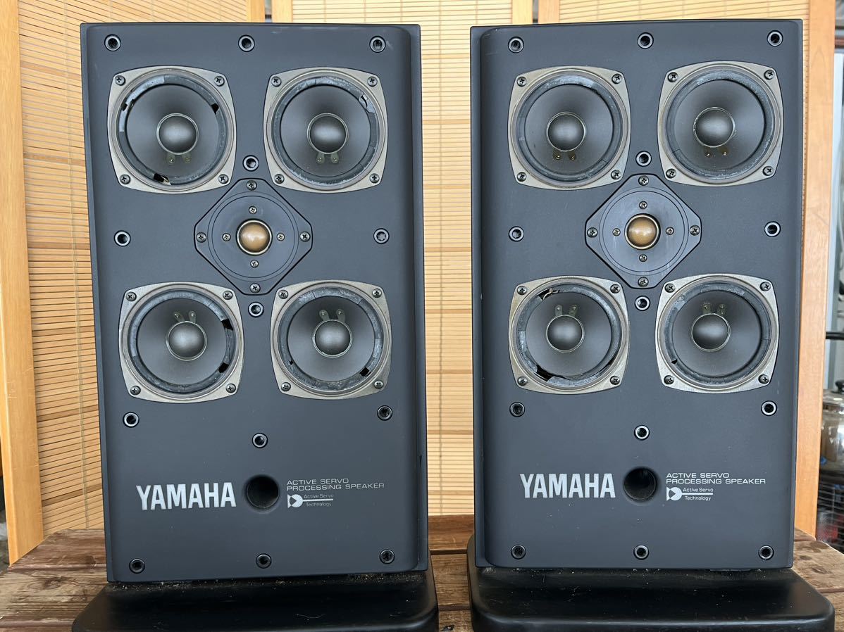 ①YAMAHA ☆ヤマハ ☆AST-F100 ☆アクティブサーボスピーカー