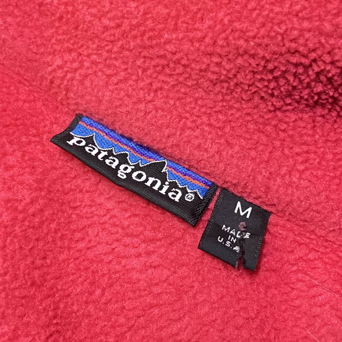 90s USA製 patagonia フリースジャケット ピンク M 90s USA製 patagonia フリースジャケット ピンク M