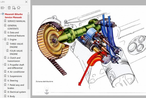 マセラティ ビトゥルボ Biturbo 整備書 修理書 リペアマニュアル ボディー修理　ビトルボ　ビツゥーボ_画像10