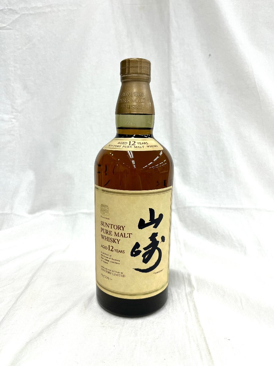 ☆送料無料☆ SUNTORY サントリー 山崎 12年 ピュアモルト 750ml 43