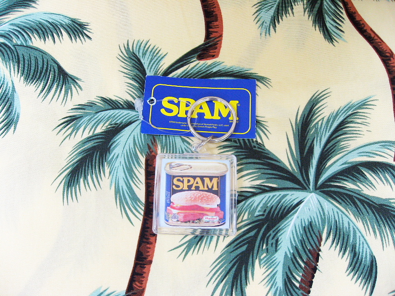 * новый товар 05# спам SPAM брелок для ключа Гаваи #SPAM MUSUBI спам ... производитель HAWAII*