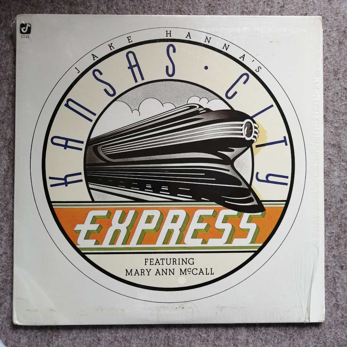 LPレコード　JAKE HANNA　ジェイクハナ / JAKE HANNA`S KANSAS CITY EXPRESS / カンサス・エクスプレス　輸入盤美品　_画像1