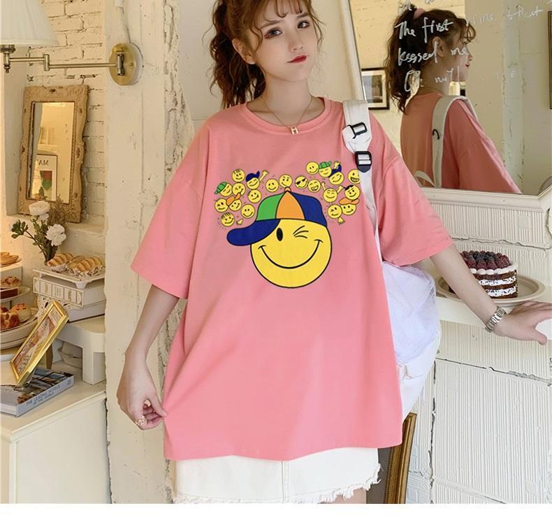 大きいサイズ春夏 韓国 レディース ファッション Tシャツ LL-4L