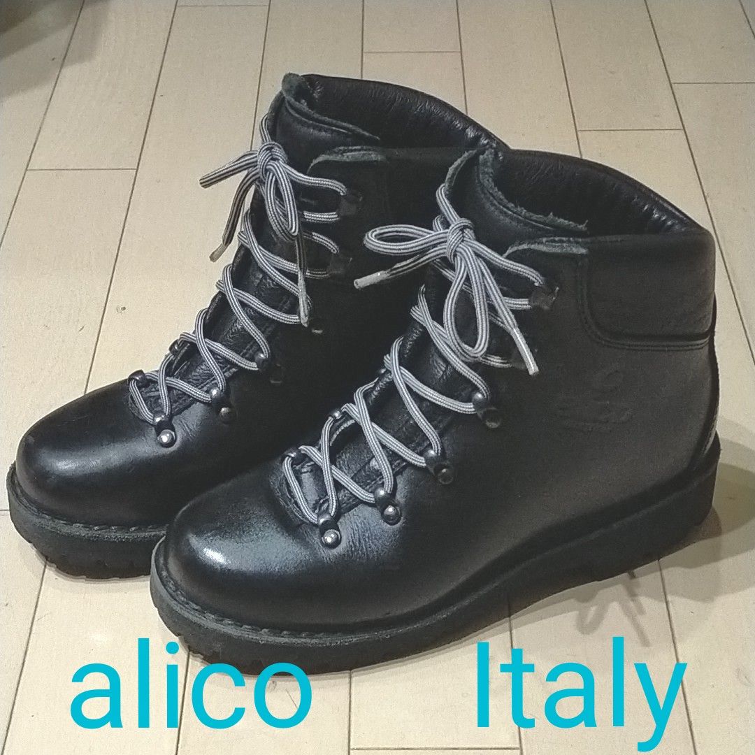 良品　alico  アリコ  マウンテンブーツ　トレッキングシューズ　Made in Italy　