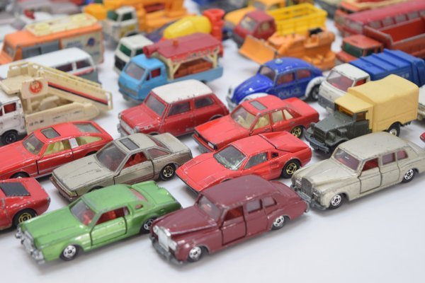大量 当時物 日本製 トミカ ミニカー まとめ セット 1970年代 tomica ニッサン トヨタ 絶版 乗用車 トラック ビンテージ 昭和 玩具 RG-641H