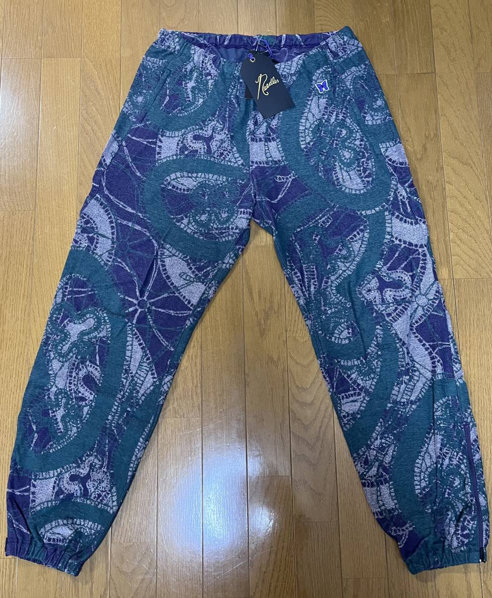 Needles Zipped Sweat Pant - Papillon Pile Jq. Purple LQ243