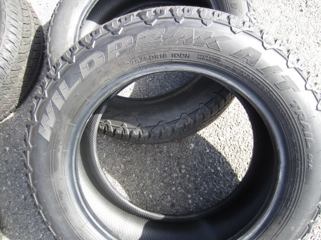ファルケン WILDPEAK A/T 225/60R18 新車外し 4本セット 【訳あり