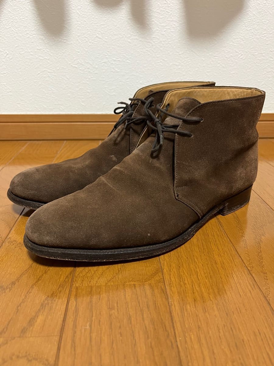 新品・未使用】ポールスミス スエードチャッカブーツ-
