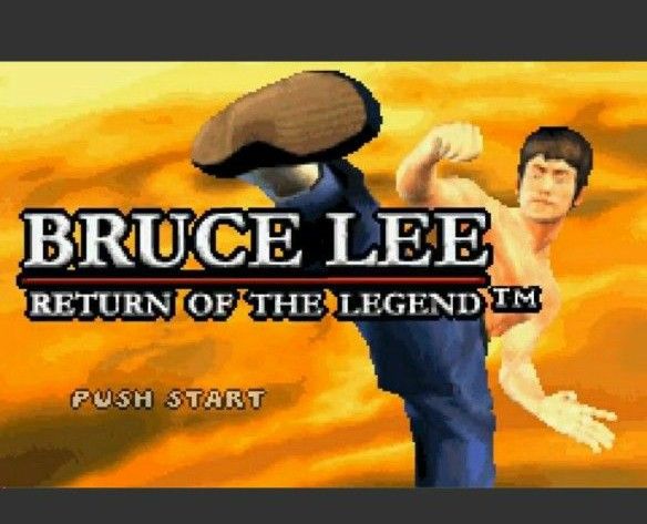 GBA　BRUCE LEE RETURN OF THE LEGEND　ゲームボーイアドバンス　北米版