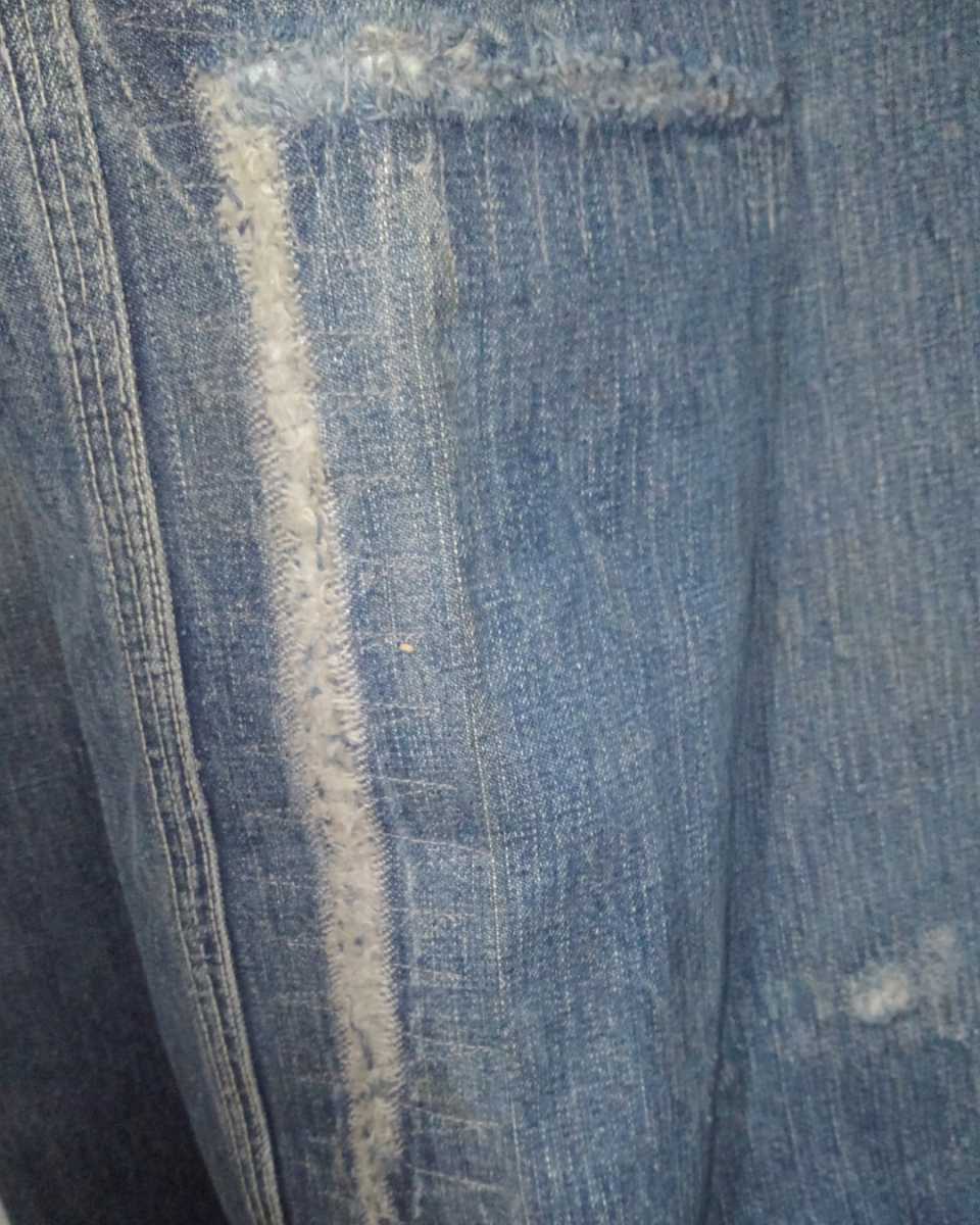 Vintage Lee 91-SB house logo denim overalls 40s 希少 リー ハウス