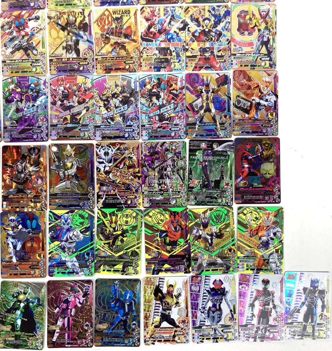 4844 1円 仮面ライダー ガンバライジング カード まとめ 計85枚 LR/CP