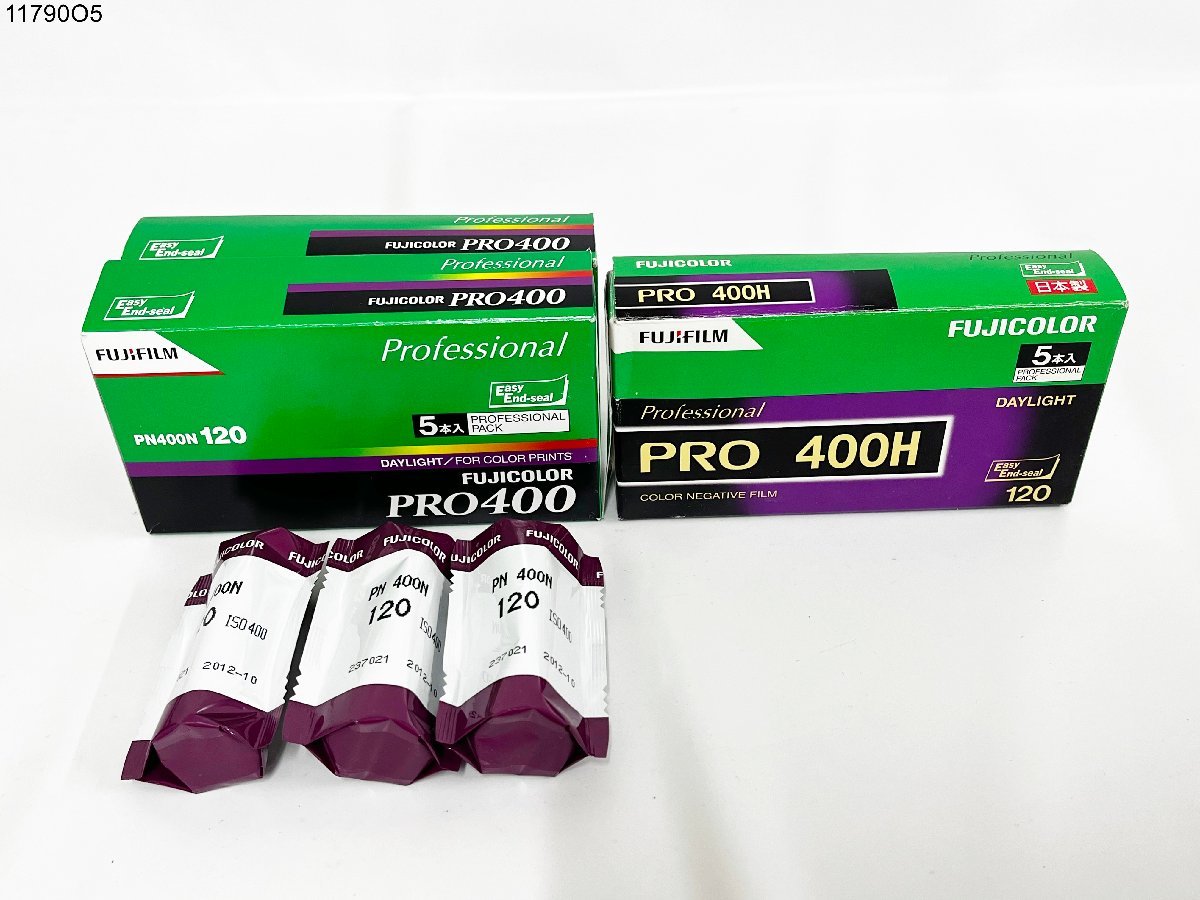 ★未使用★ FUJIFILM 富士フィルム PROVIA 400X PRO400 PN400N PRO400H PN160NS 120 27本 期限切れフィルム まとめ売り 11790O5-8の画像4