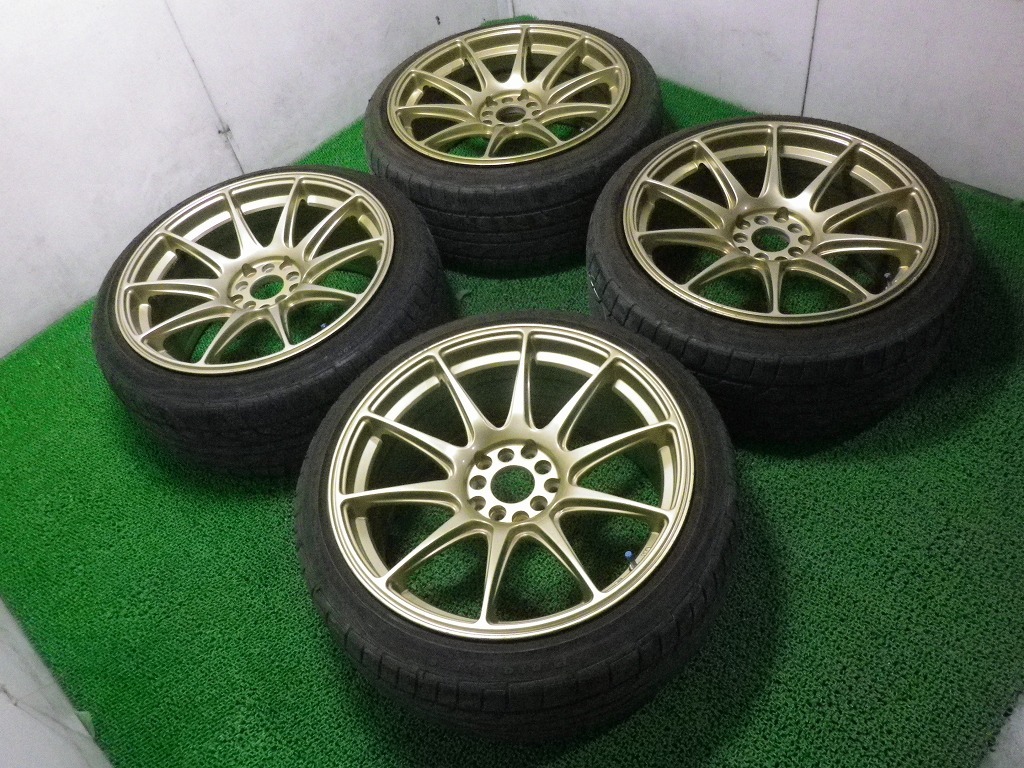 XXR 555 18インチ タイヤ ホイールセット 4本 【サイズ交換OK