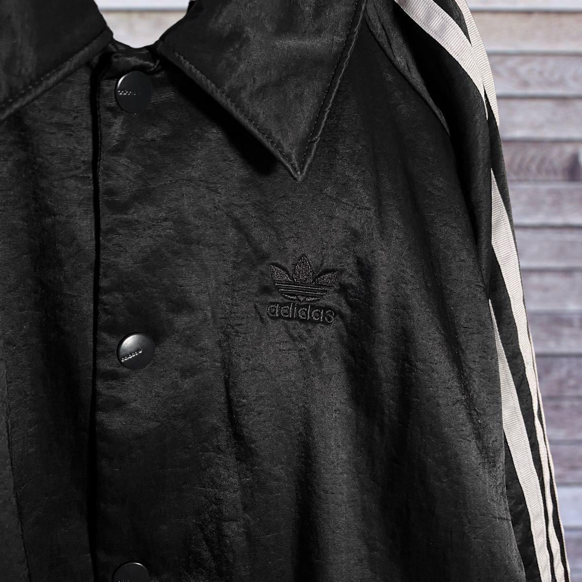 adidas アディダス コーチジャケット 常田大希着用モデル 刺繍 adidas アディダス コーチジャケット 常田大希着用モデル 刺繍