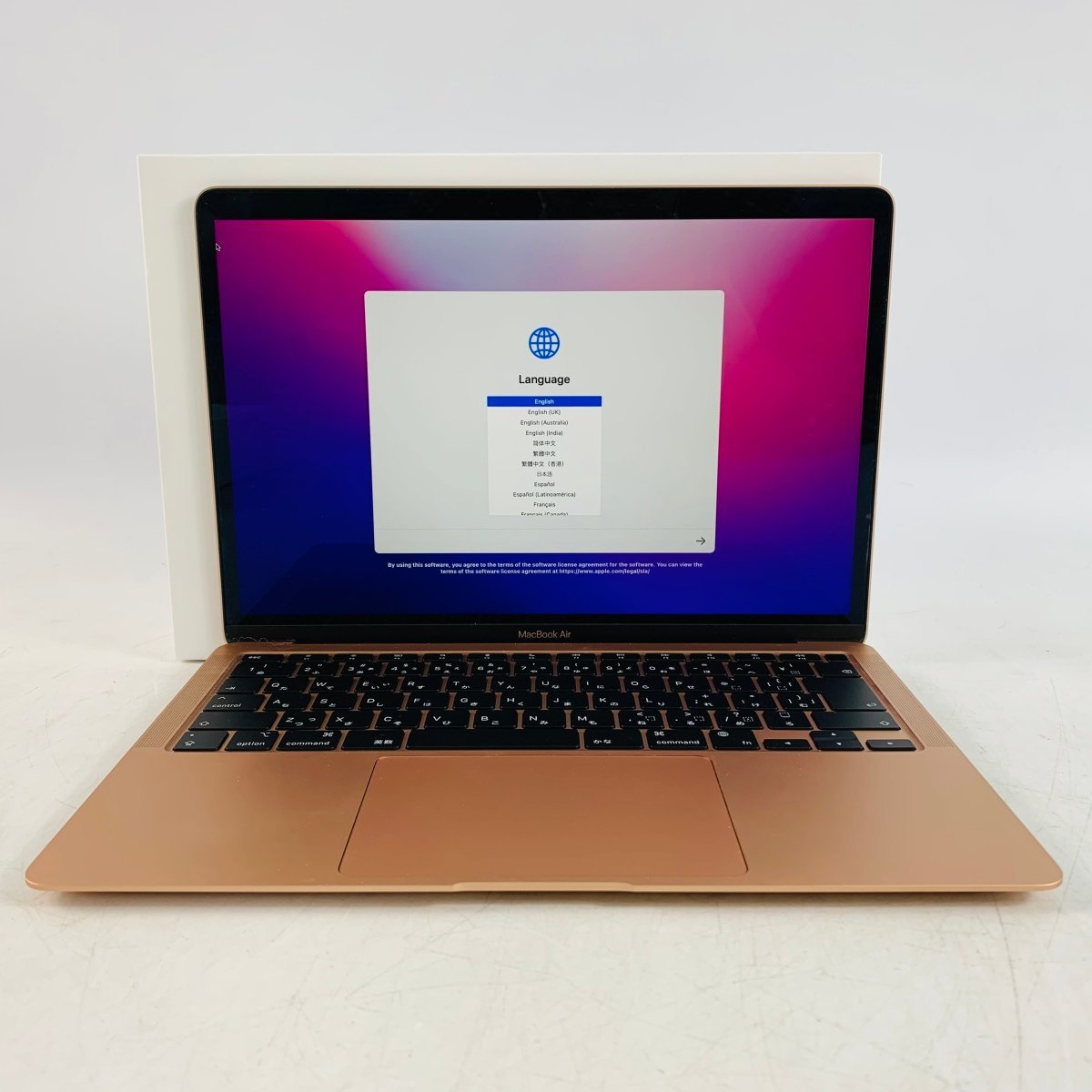 動作確認済み MacBook Air Retina 13インチ (Late 2020) Apple M1 8