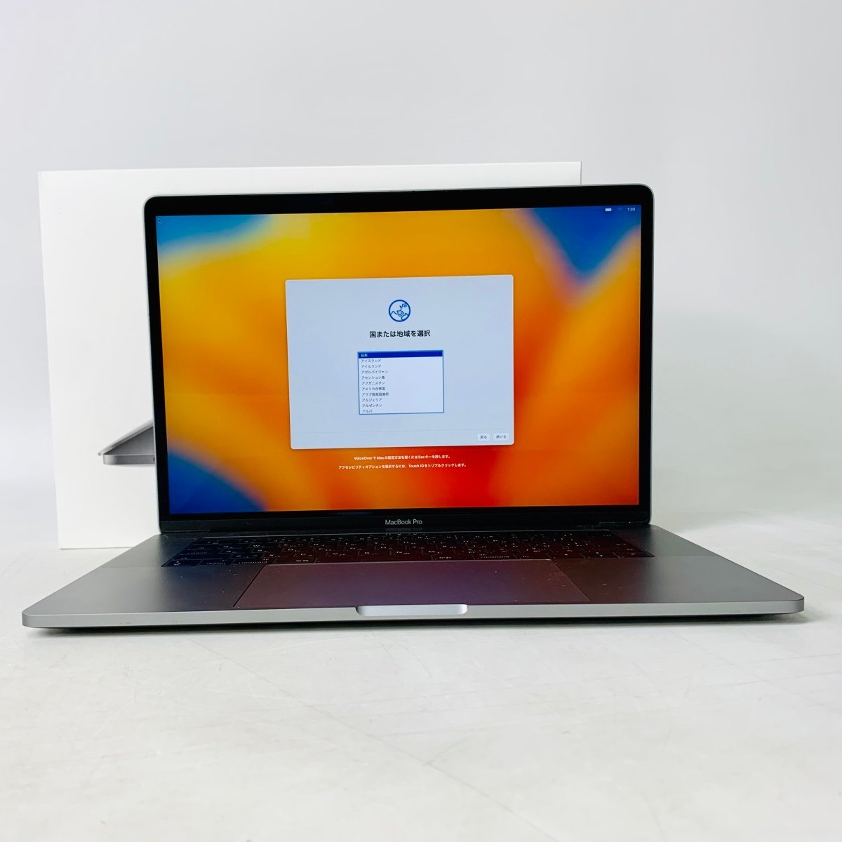 ジャンク MacBook Pro Touch Bar+Touch ID 15インチ (Mid 2017) Core