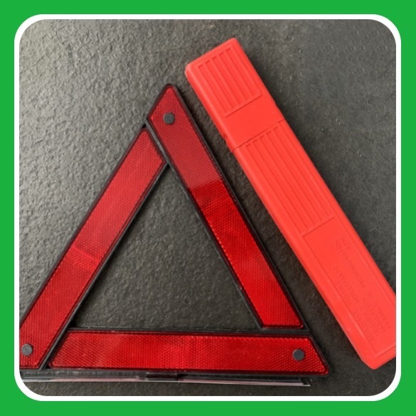 折り畳み式 自立 三角停止表示板 ( 三角表示 三角停止 警告反射 表示器材 )の画像7