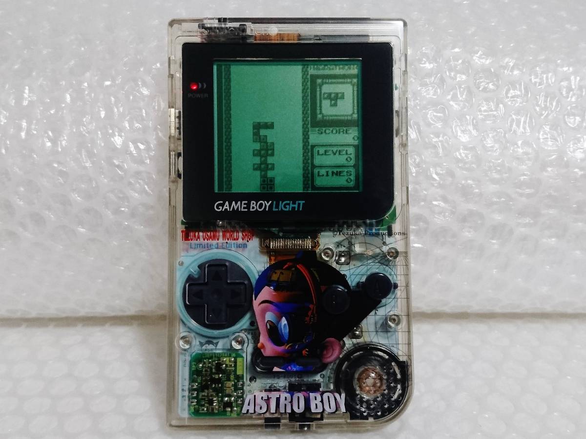 現状品+手塚治虫ワールドショップ限定品 Nintendo GAMEBOY LIGHT ASTRO