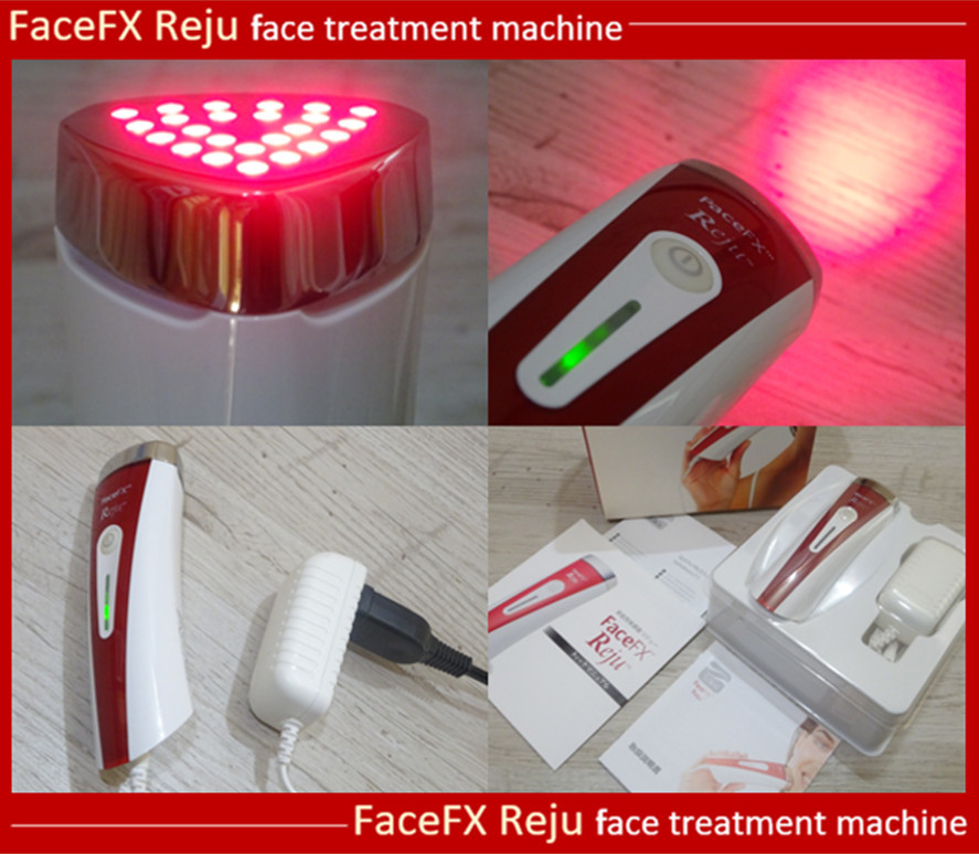 WEB限定】 美品 ハリ弾力UP 温熱 LED美顔器 FaceFX Reju リジュー