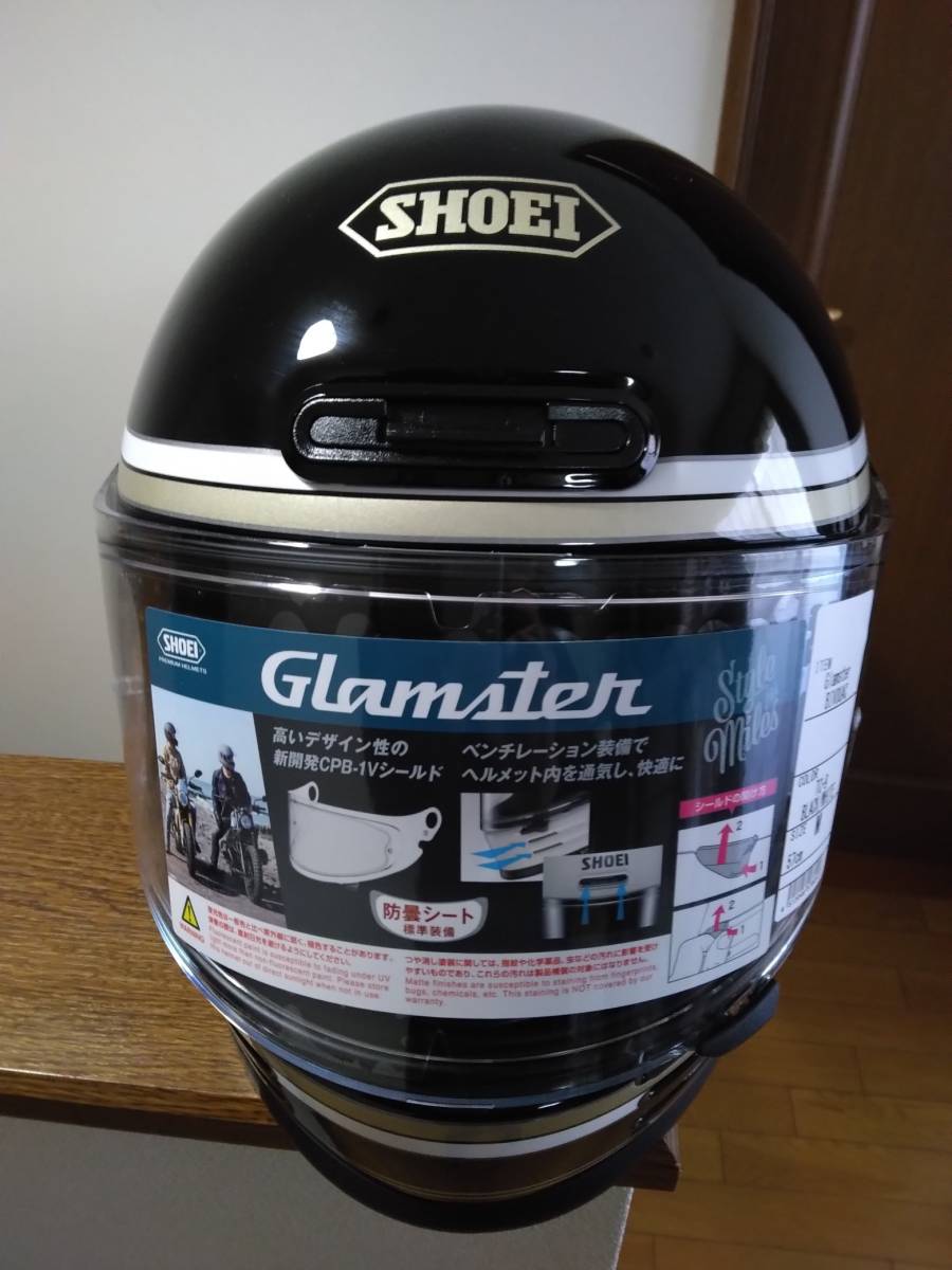 日本未入荷!入手困難! GLAMSTER TC-9 SHOEI SHOEI GLAMSTER Lサイズ